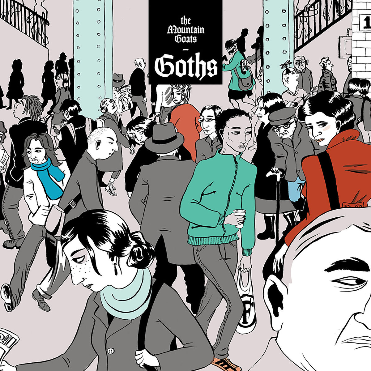 The Mountain Goats – Goths vinyl record cover