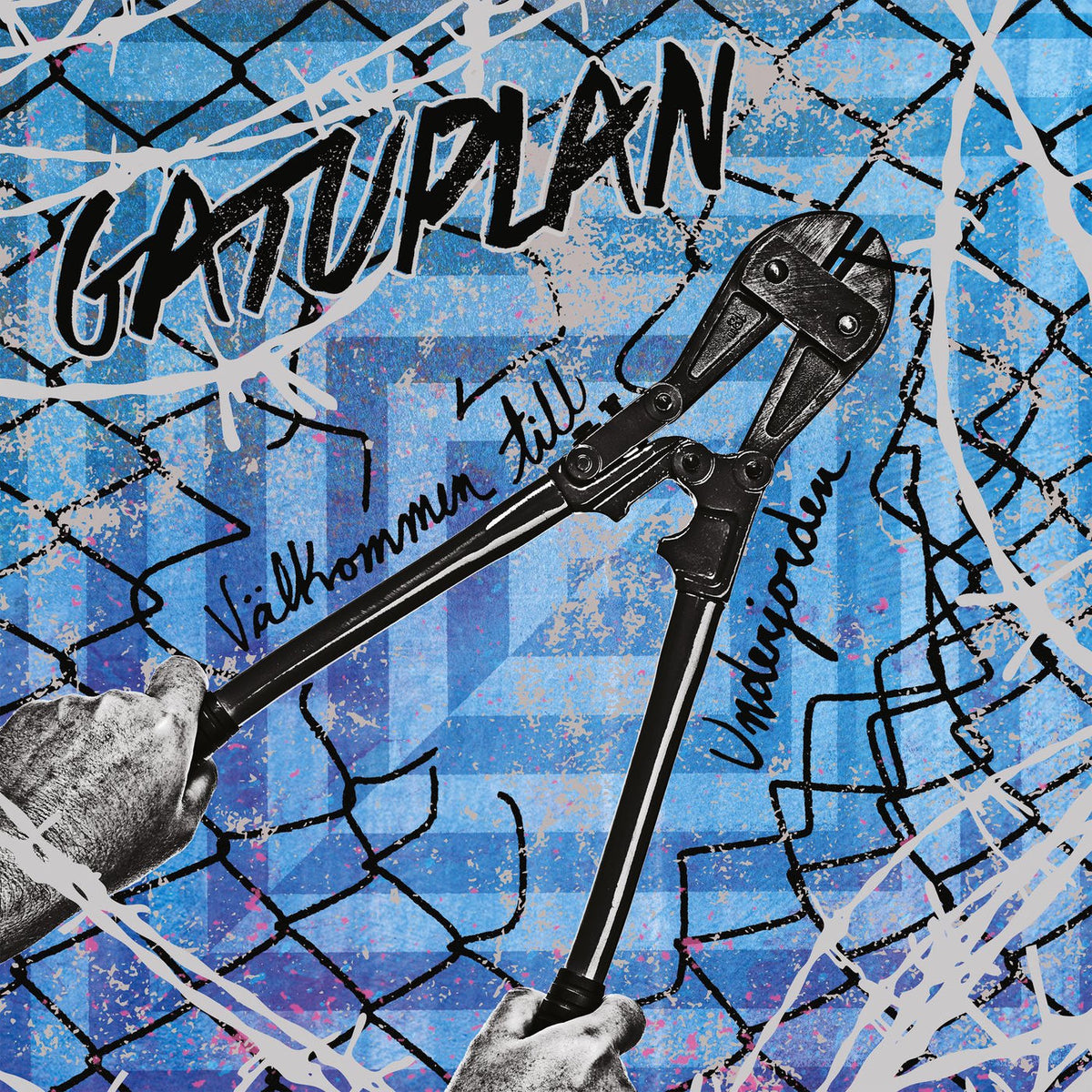 Gatuplan – Välkommen Till Underjorden vinyl record cover