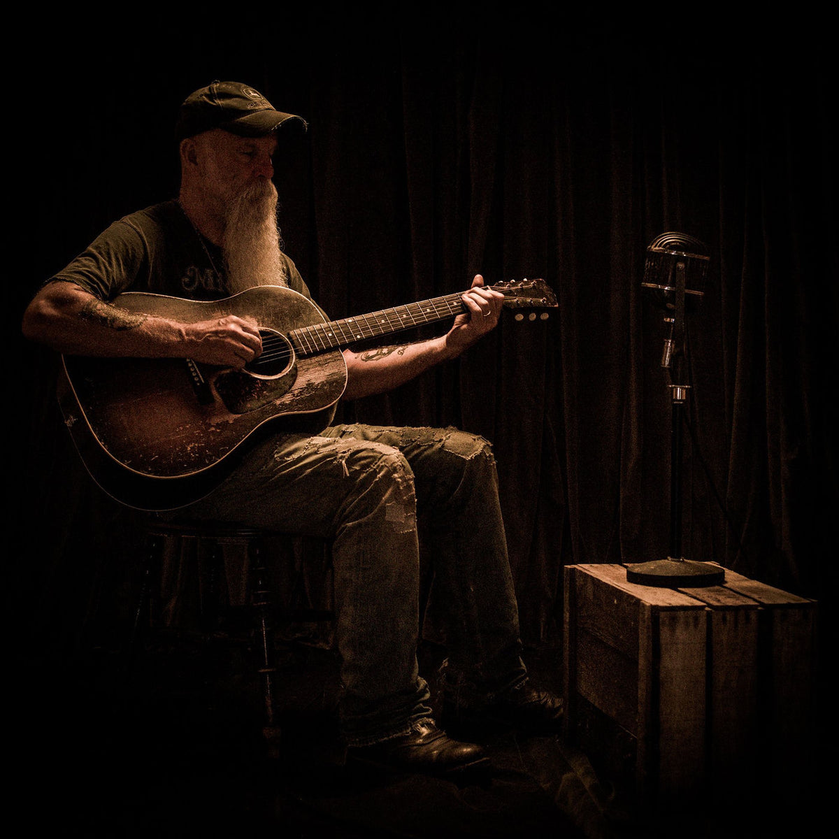 Seasick Steve – Blues in Mono vinyl record cover