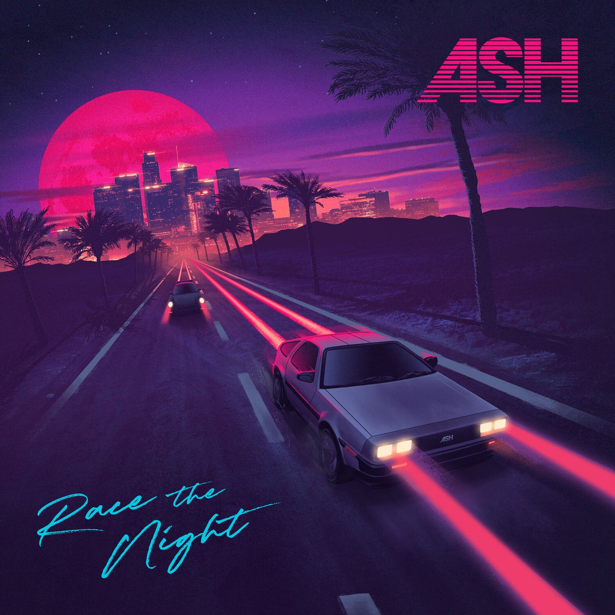 Ash – Race the Night vinyl record cover