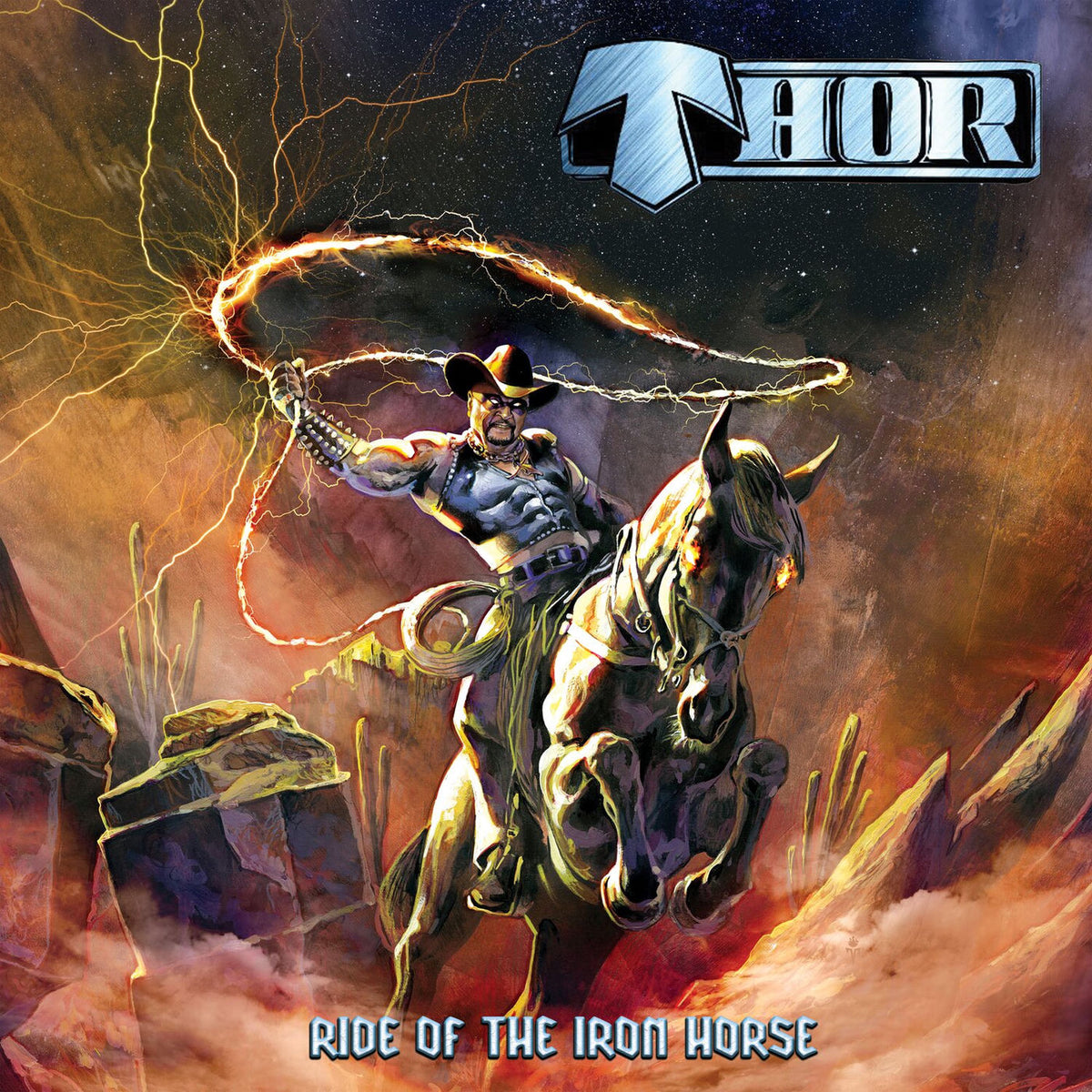 Thor – Ride of the Iron Horse vinyl record cover