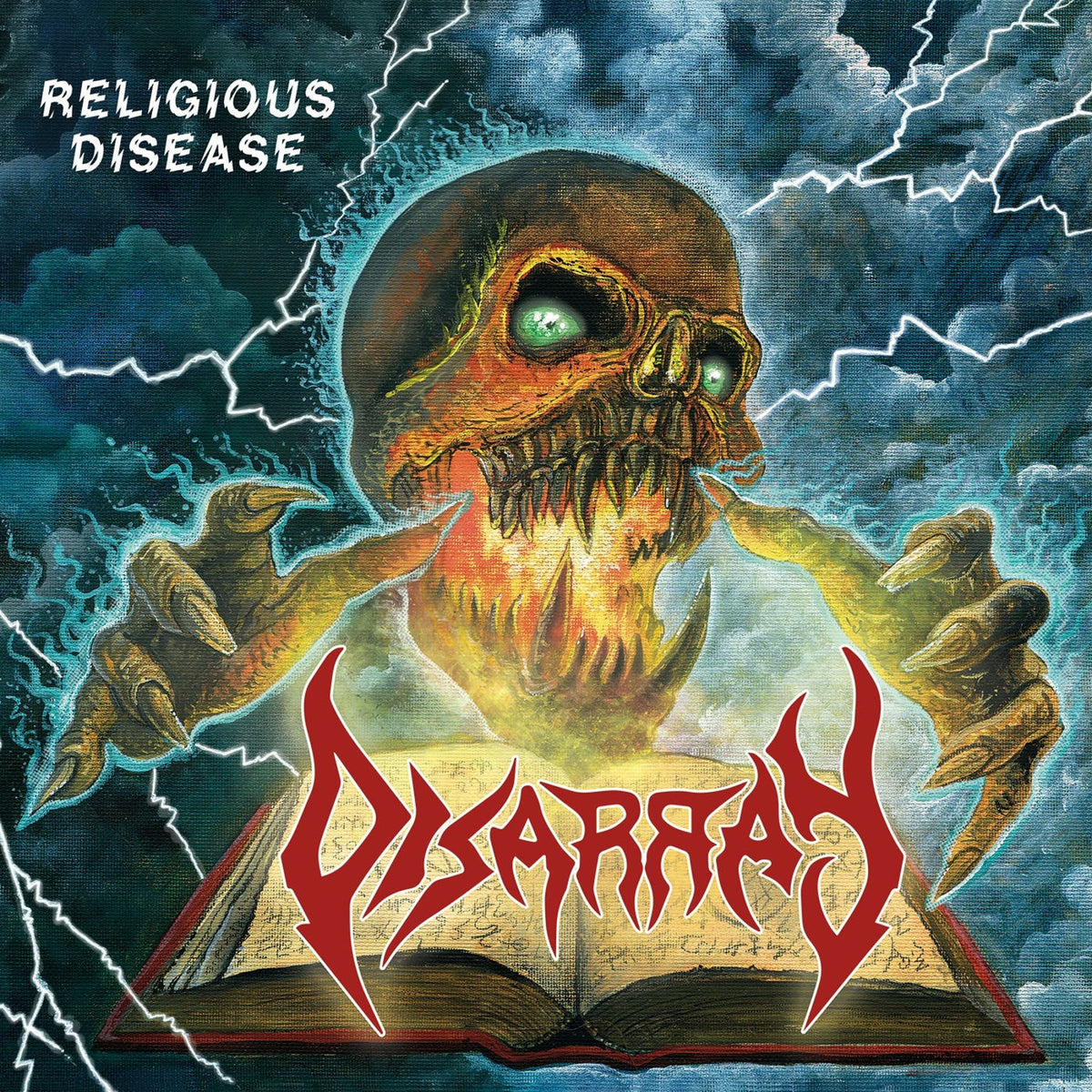 Disarray – Religious Disease vinyl record cover