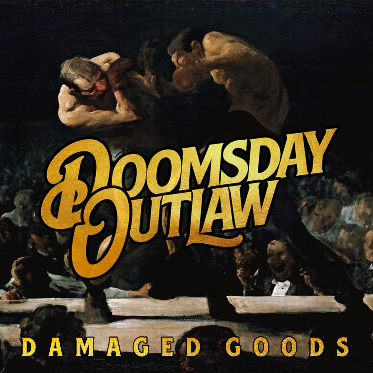 Doomsday Outlaw – Damaged Goods vinyl cover