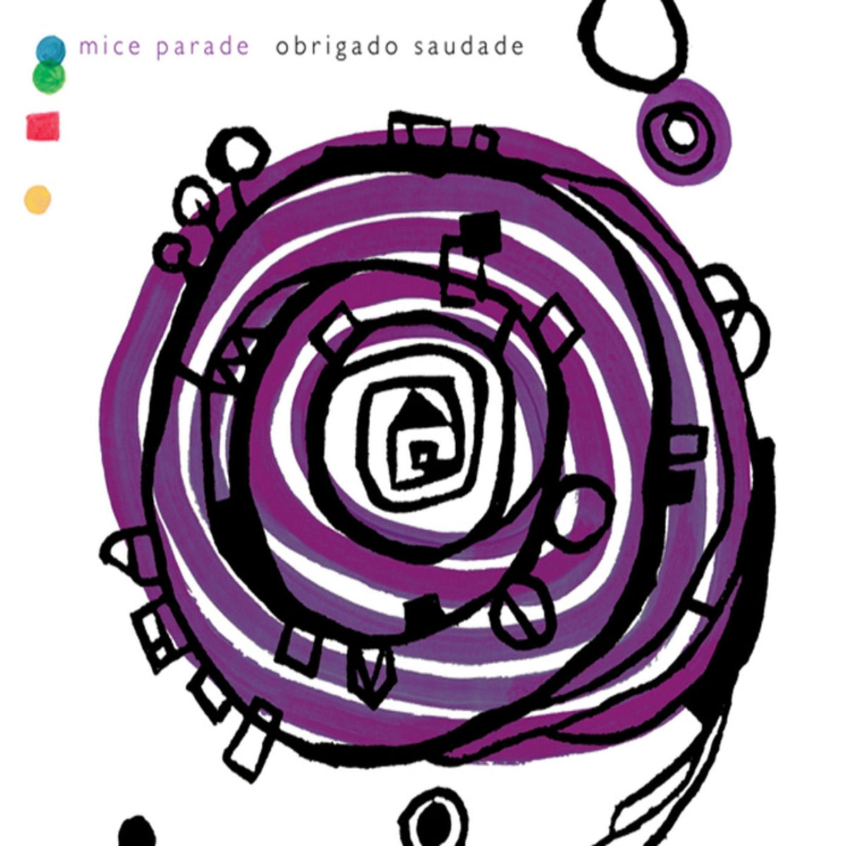 Mice Parade – Obrigado Saudade vinyl cover