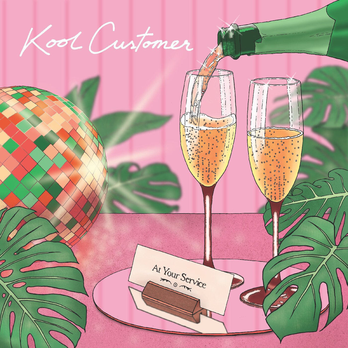 Kool Customer – At Your Service vinyl record cover