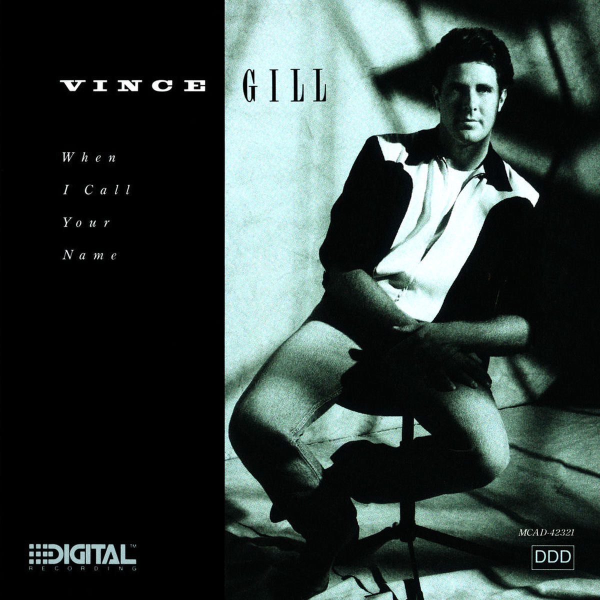 Vince Gill – When I Call Your Name vinyl record cover
