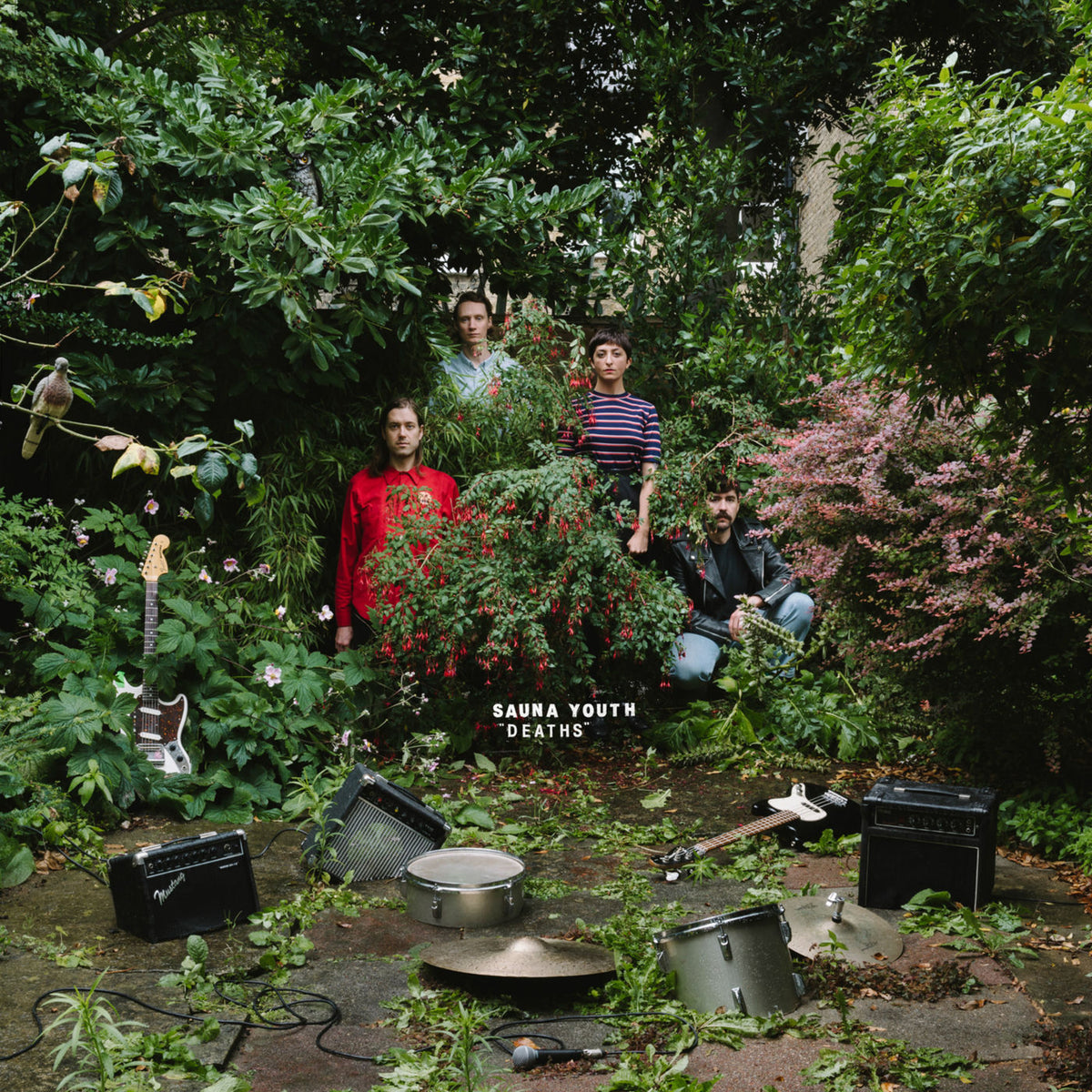 Sauna Youth – Deaths vinyl record cover