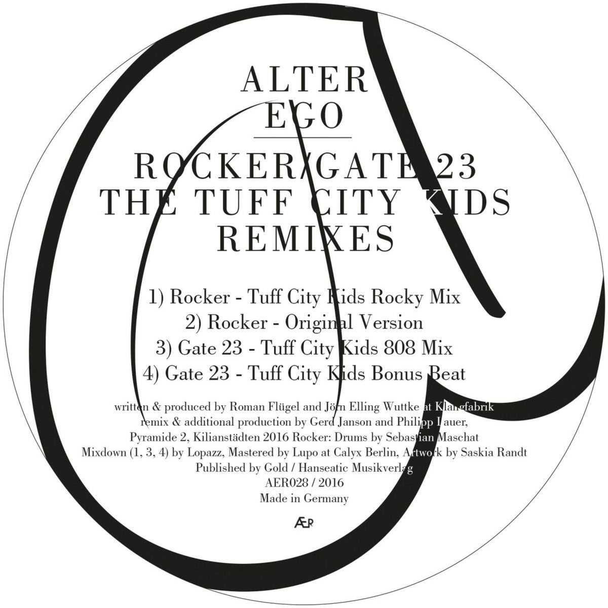 Alter Ego – Rocker / Gate 23 vinyl cover