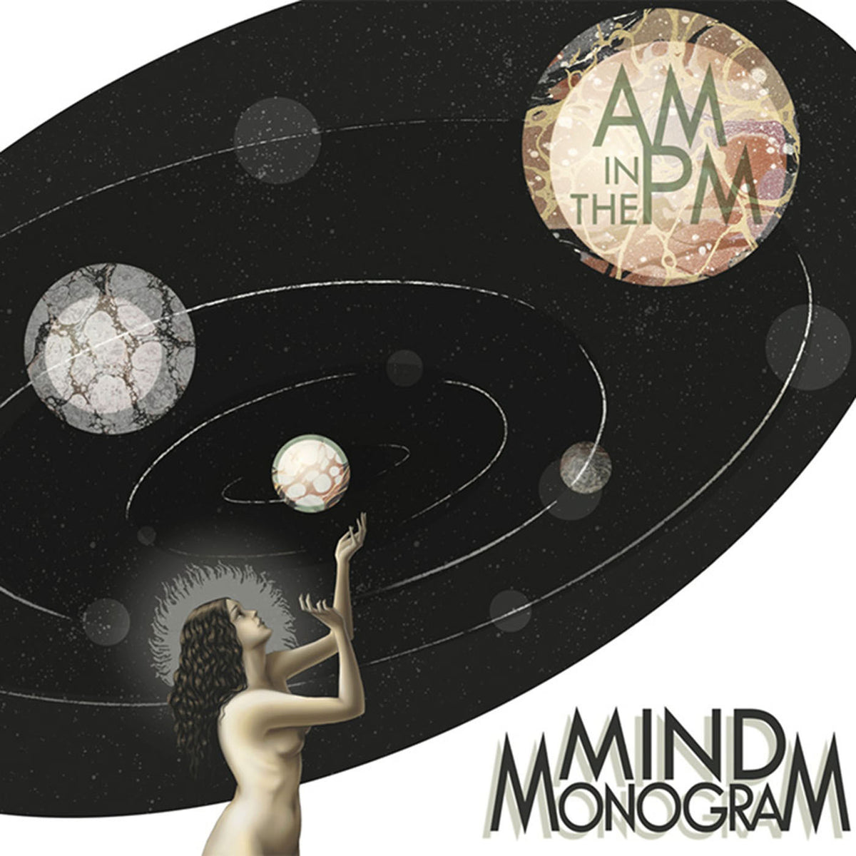 Mind Monogram – Am In The Pm (UK) vinyl record cover