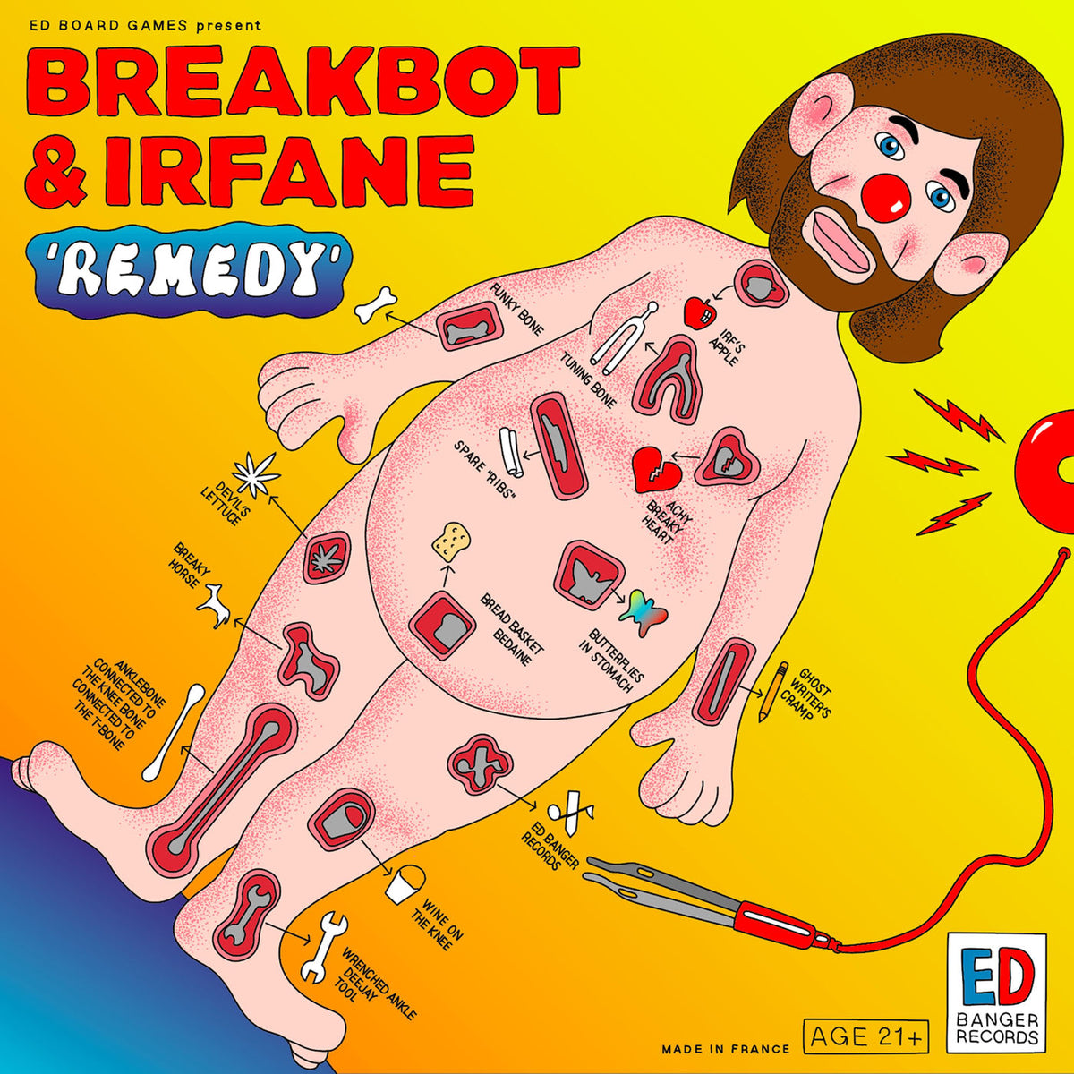 Breakbot – Remedy vinyl cover