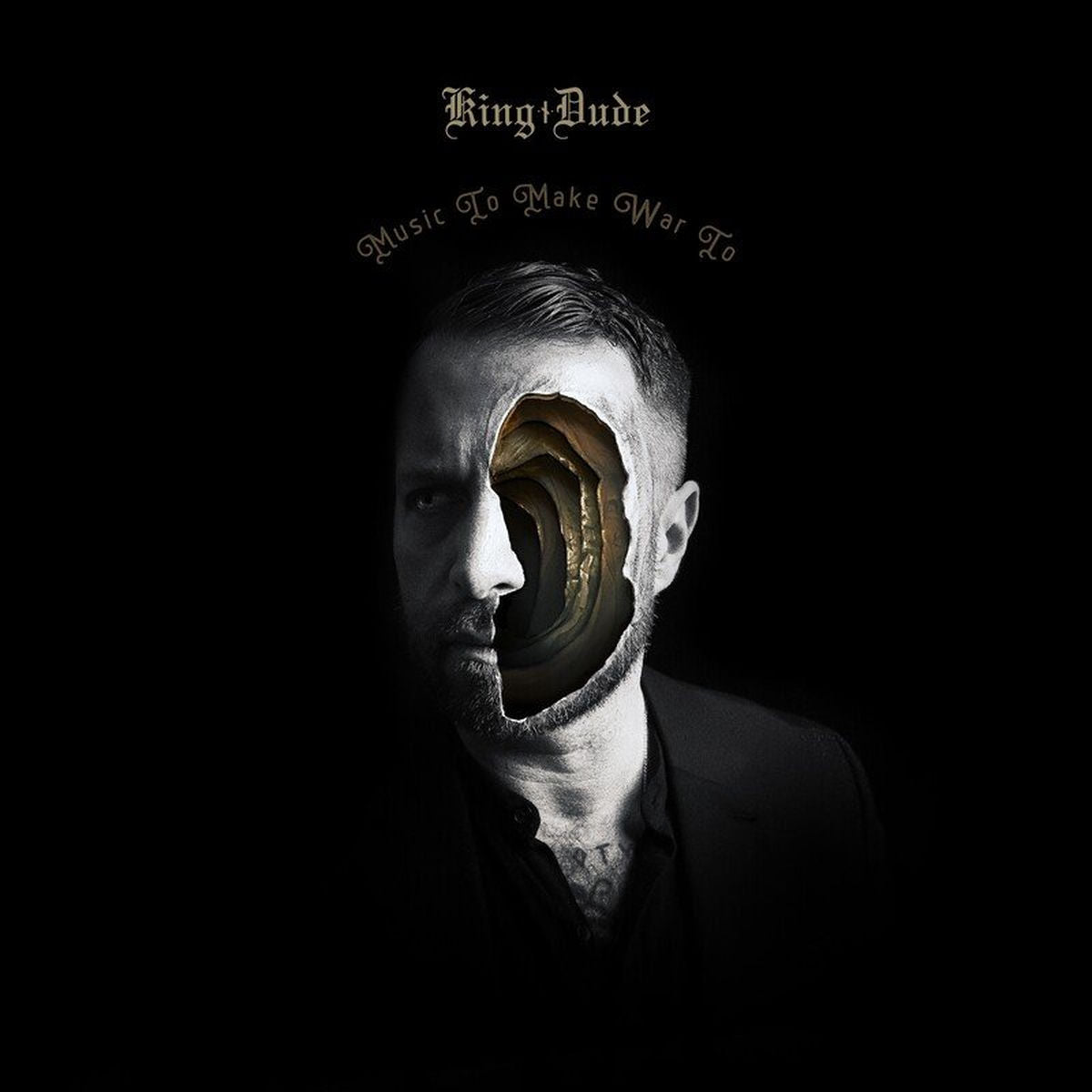 King Dude – Music To Make War To vinyl record cover