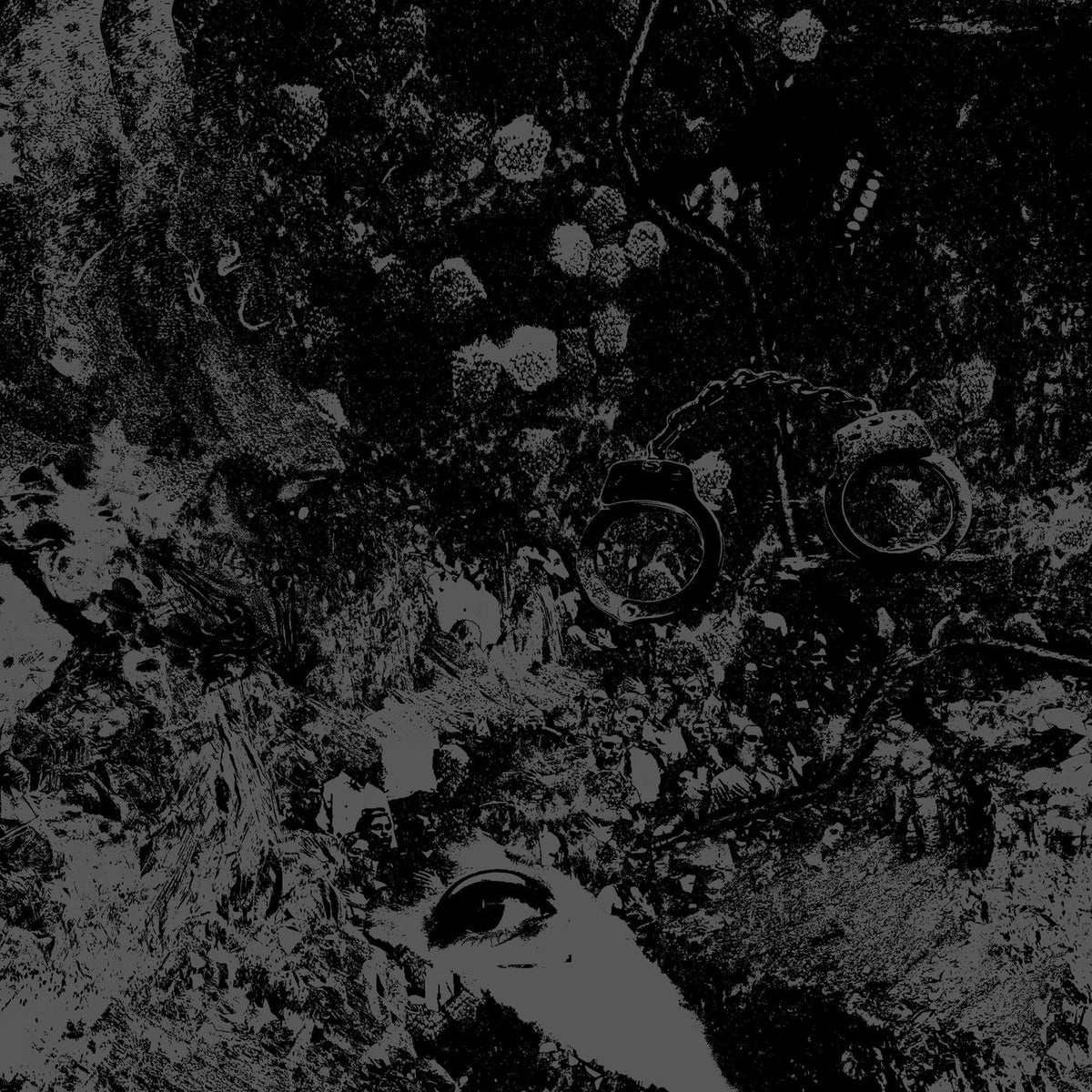 Primitive Man – Split vinyl cover