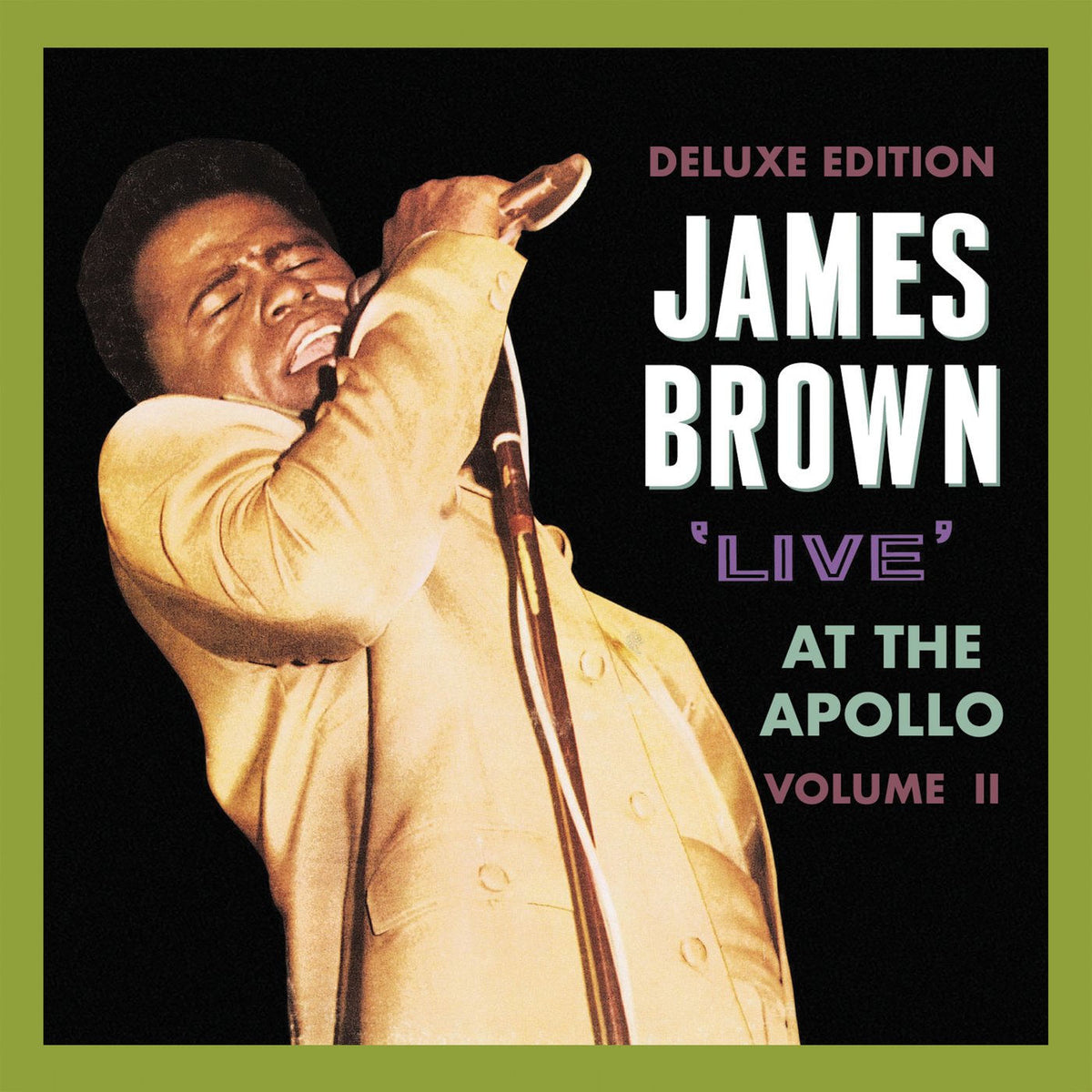 James Brown – Live At The Apollo vinyl record cover