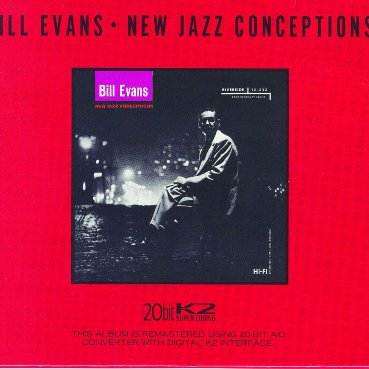Bill Evans – New Jazz Conceptions vinyl record cover