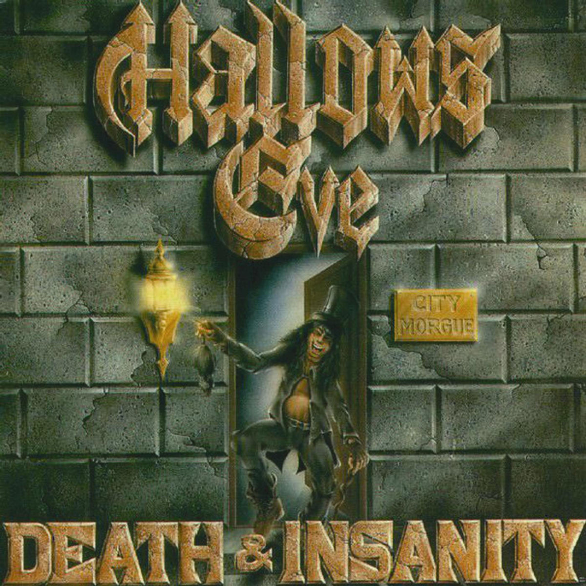 Hallows Eve – Death and Insanity vinyl record cover