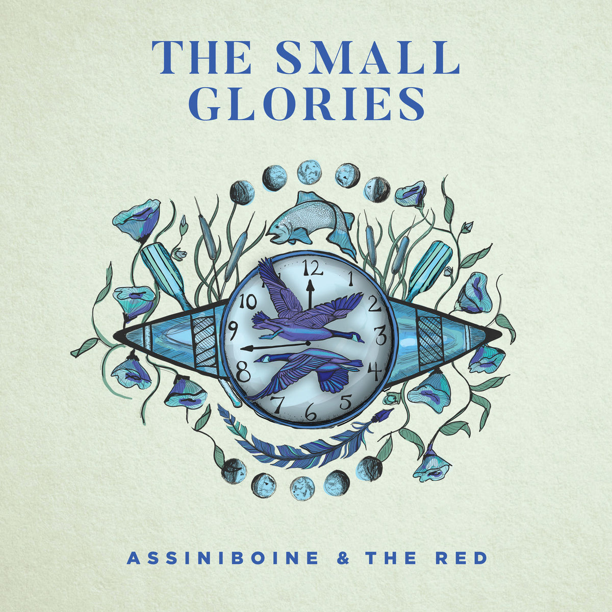 The Small Glories – Assiniboine & the Red vinyl record cover