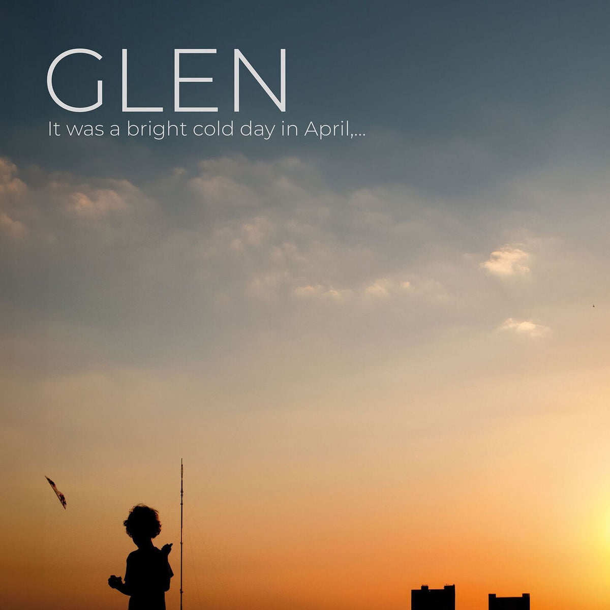 Glen – It Was a Bright Cold Day in April... vinyl record cover