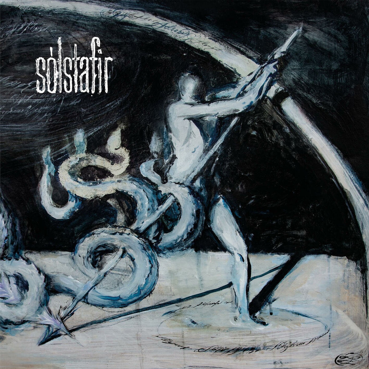 Sólstafir – Hin Helga Kvöl vinyl record cover