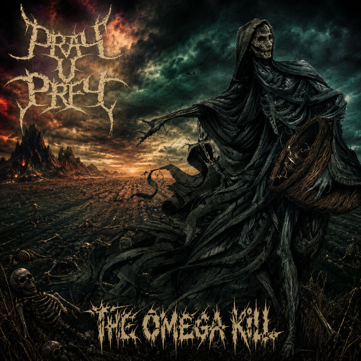 Pray U Prey – The Omega Kill vinyl record cover