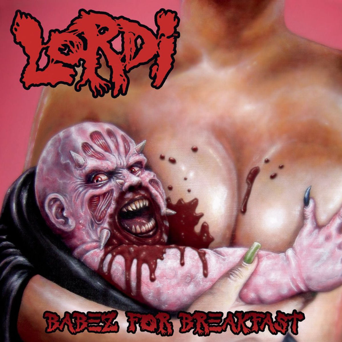 Lordi – Babez For Breakfast vinyl record cover