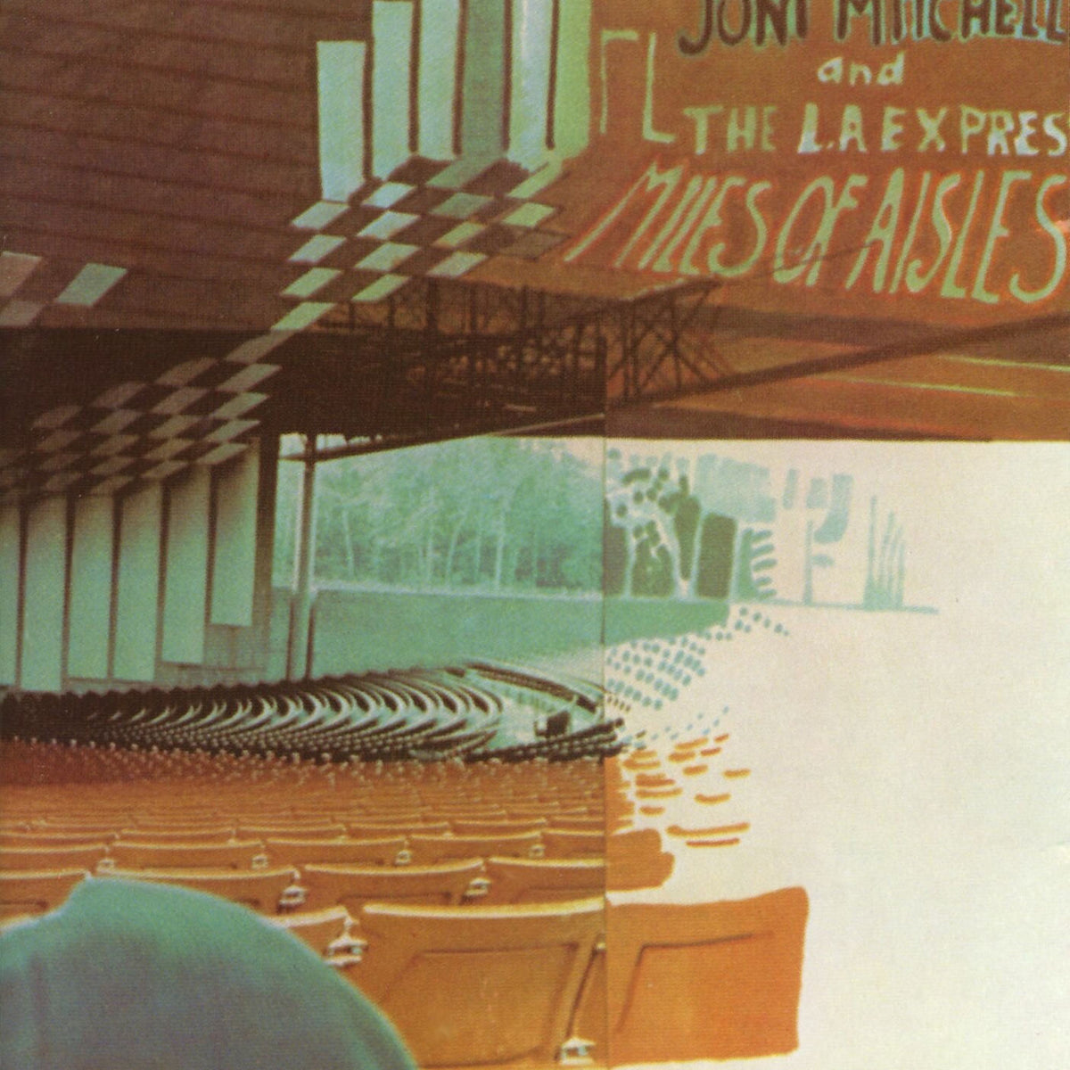 Joni Mitchell – Miles Of Aisles (Sea Blue Vinyl) (Indies) vinyl record cover