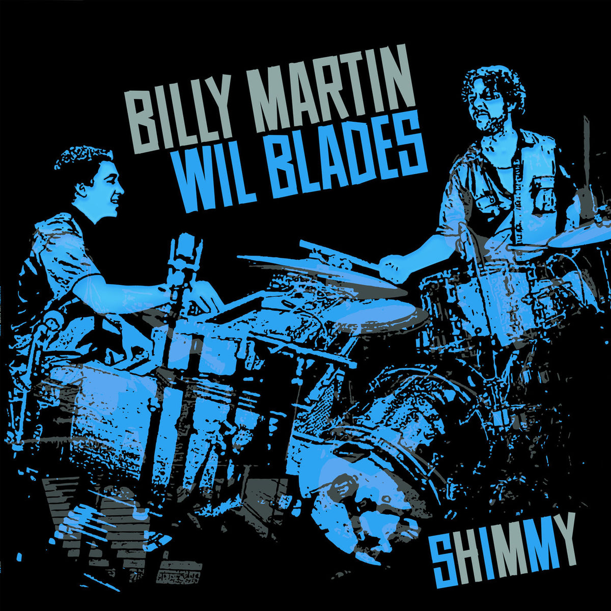 Billy Martin – Shimmy vinyl record cover