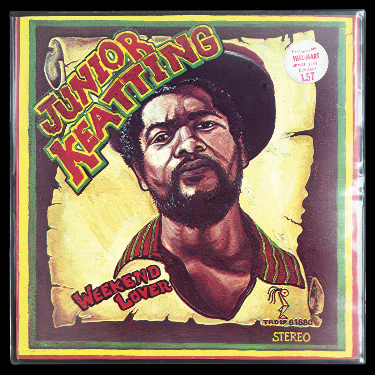 Junior Keatting – Weekend Lover vinyl record cover
