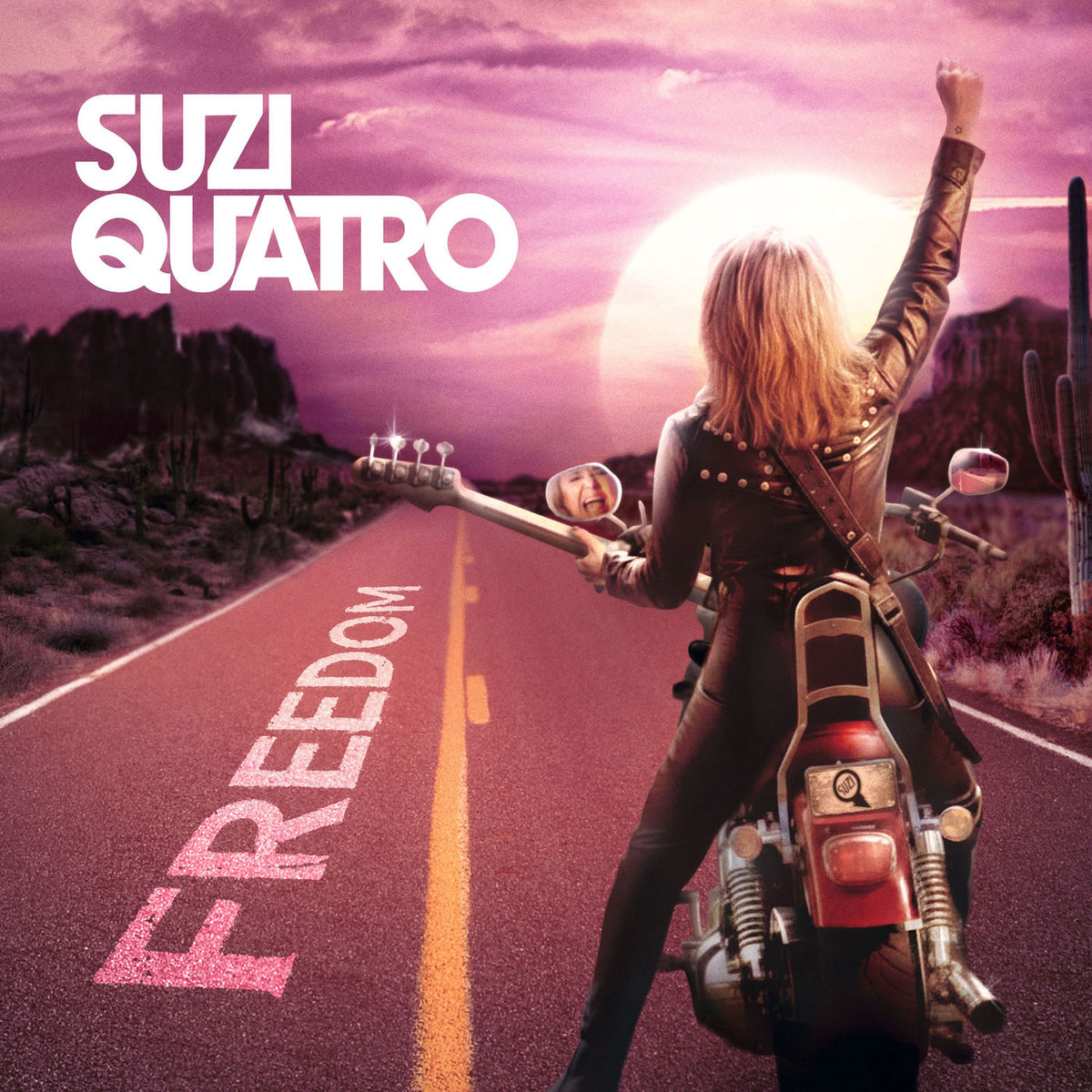 Suzi Quatro – Freedom vinyl record cover