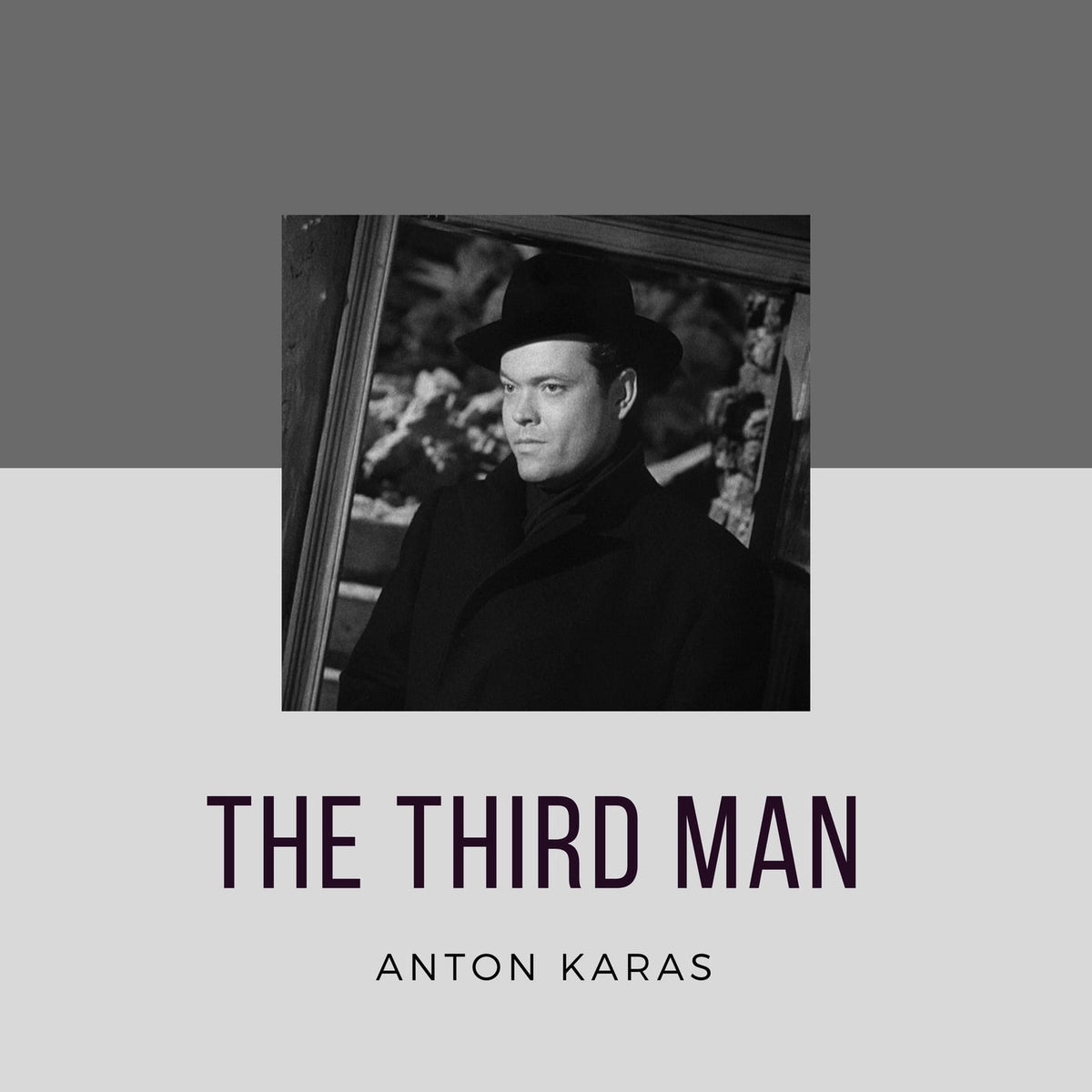 Anton Karas – The Third Man (Coloured Vinyl) vinyl record cover