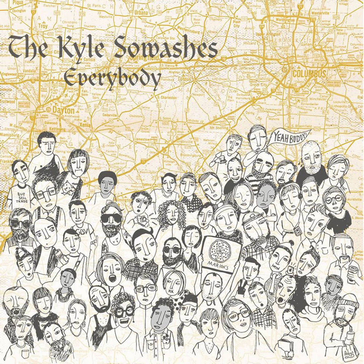 Kyle Sowashes – Everybody vinyl record cover
