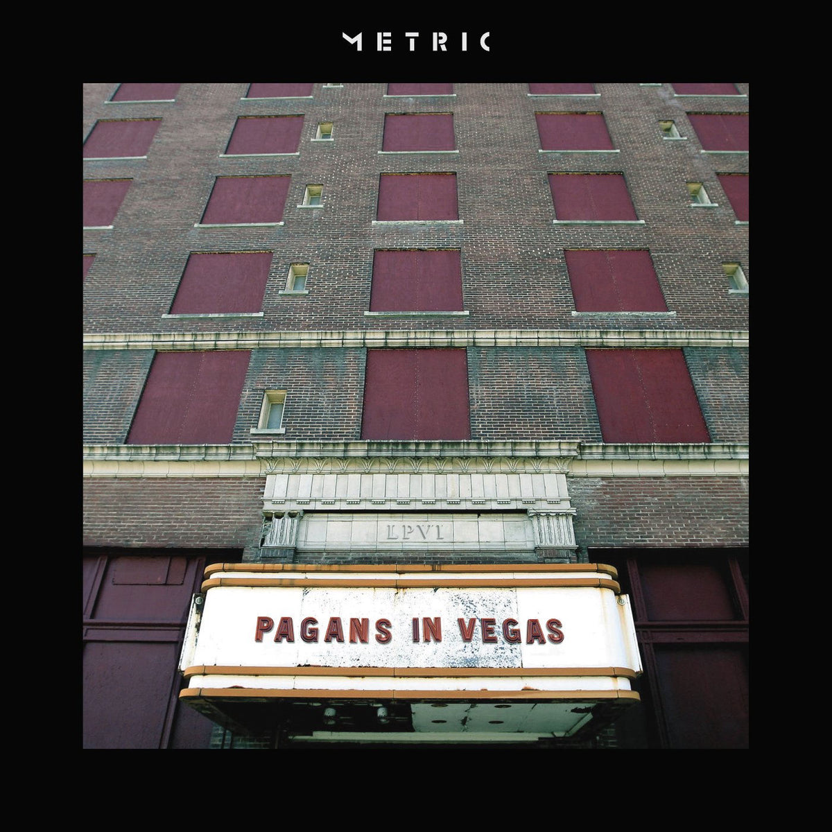 Metric – Pagans in Vegas vinyl record cover