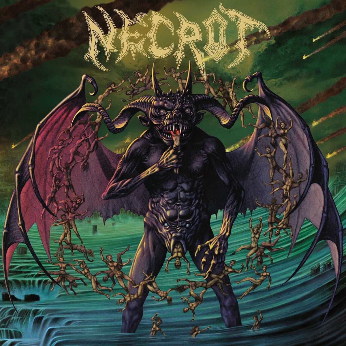 Necrot – Lifeless Birth vinyl record cover