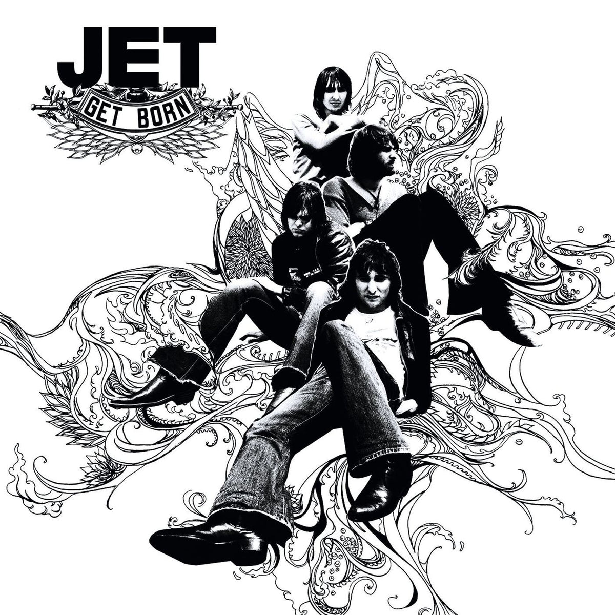 Jet – Get Born (Rarities) (Rsd 2025) vinyl record cover