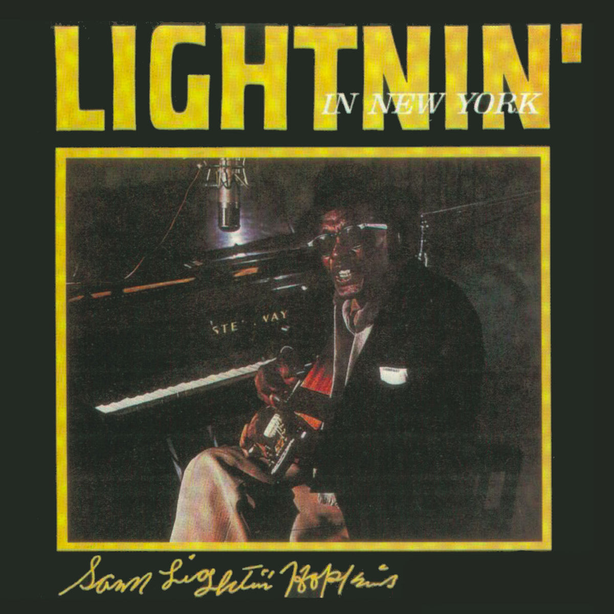 Lightnin’ Hopkins – Lightnin' in New York (Remastered) — record image 1