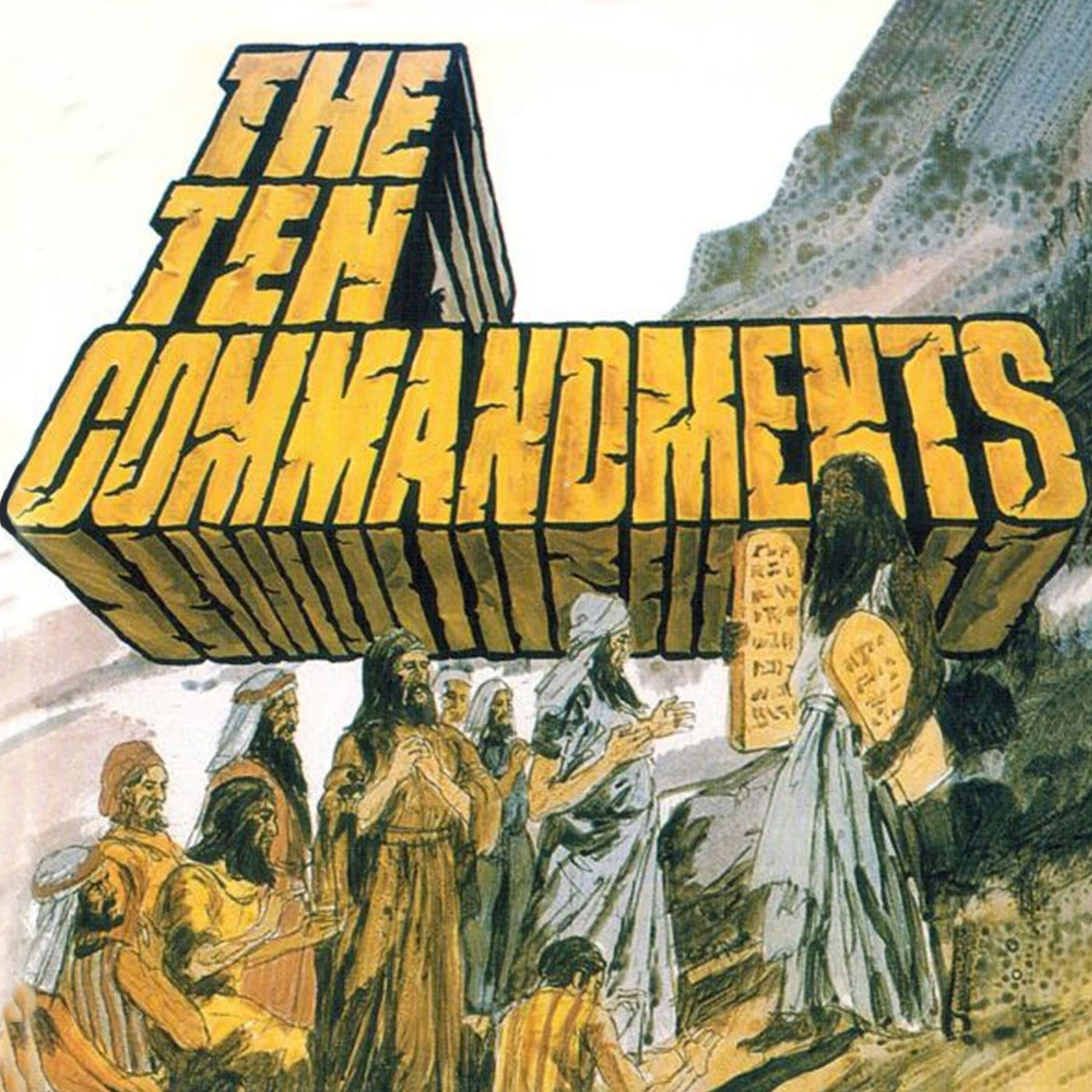 Salamander – The Ten Commandments vinyl record cover