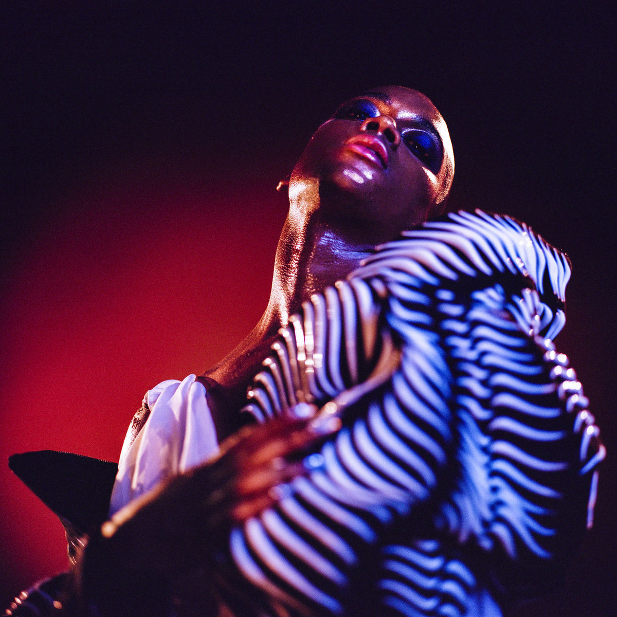 Lotic – Power (TRANSLUCENT RED VINYL) vinyl record cover