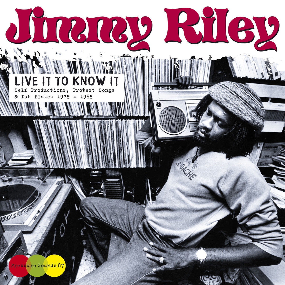 Jimmy Riley – Live It To Know It vinyl cover