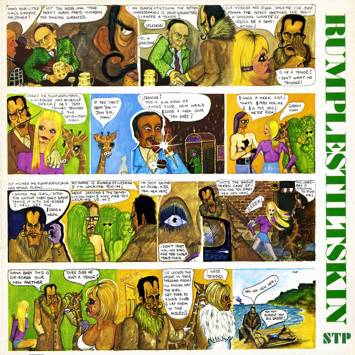 Rumplestiltskin – Rumplestiltskin vinyl record cover