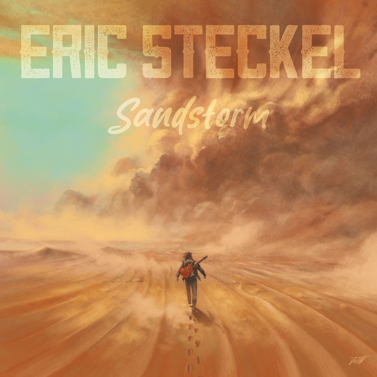 Eric Steckel – Sandstorm vinyl record cover