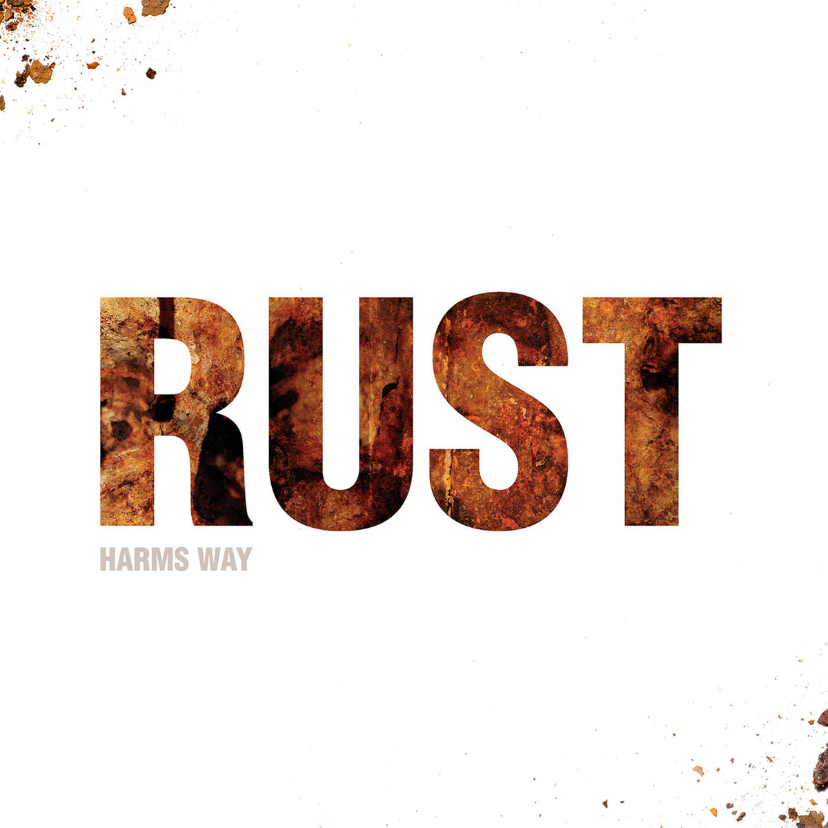 Harms Way – Rust vinyl record cover