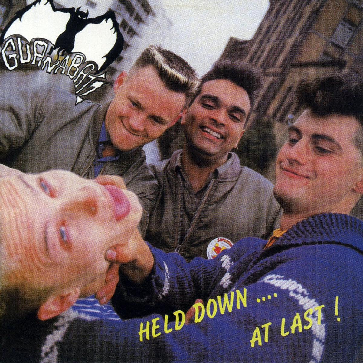 Guana Batz – Held Down... At Last! vinyl record cover