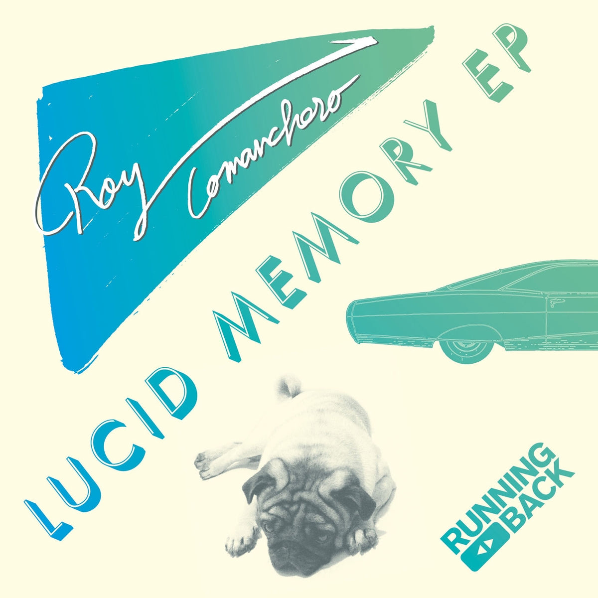 Roy Comanchero – Lucid Memory EP vinyl cover