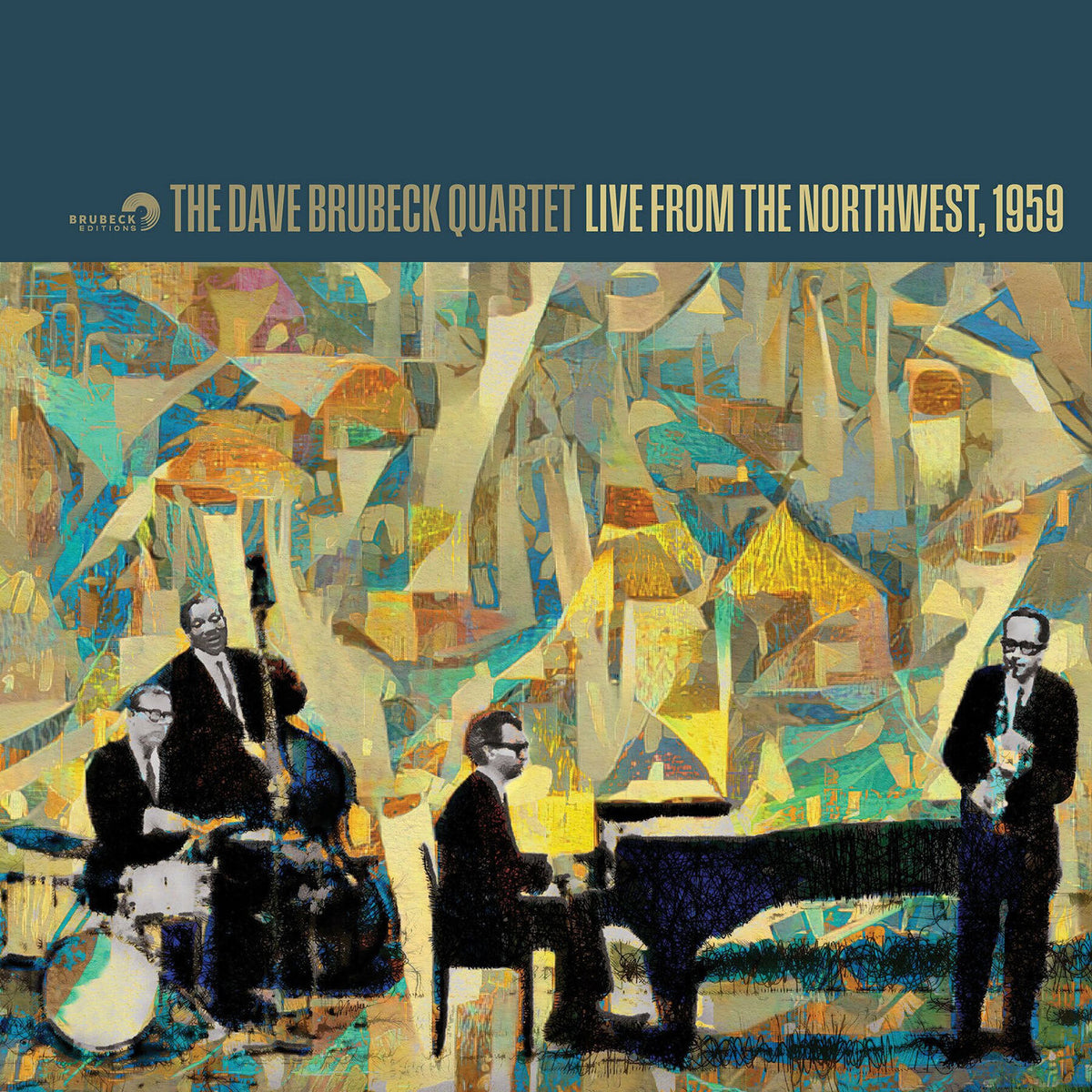 Dave Brubeck Quartet – Live from the Northwest, 1959 vinyl record cover