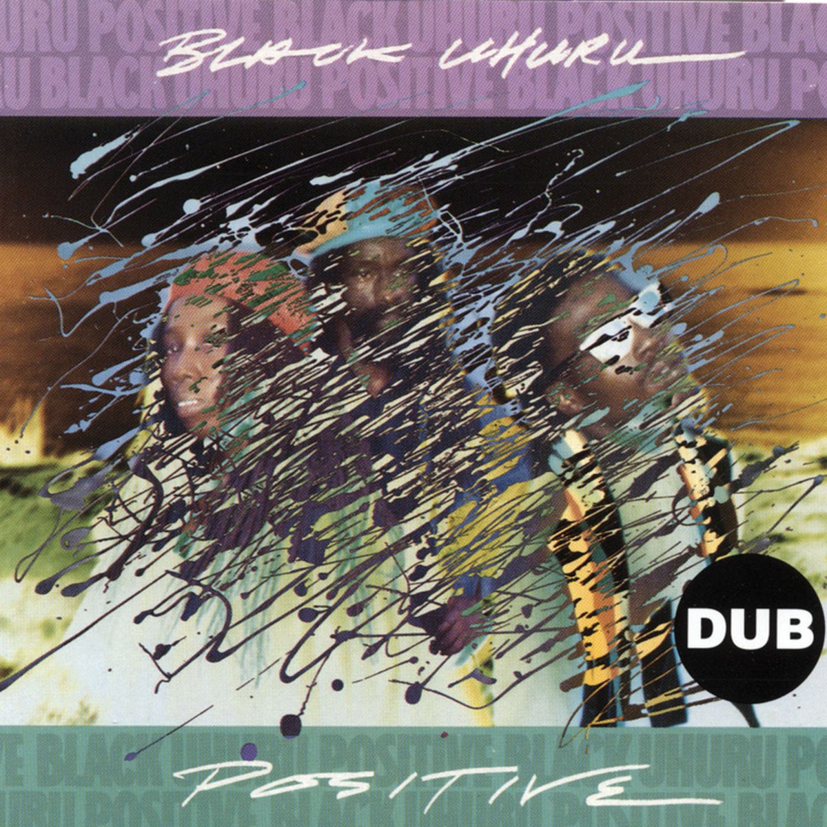 Black Uhuru – Positive & Positive Dub vinyl record cover
