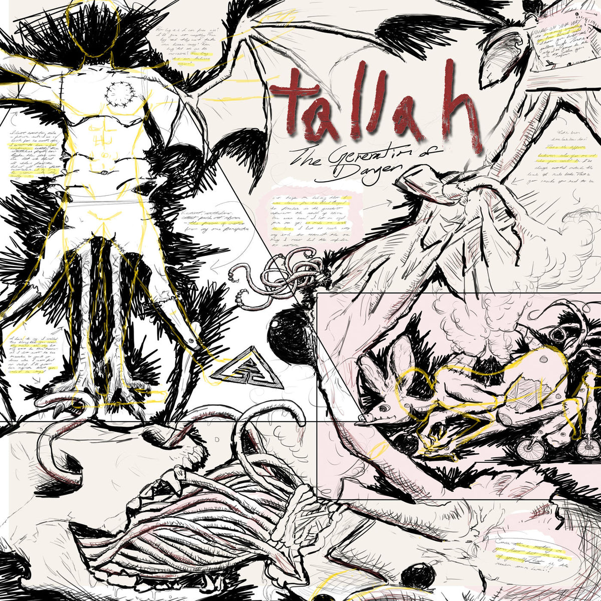 Tallah – The Generation of Danger vinyl record cover