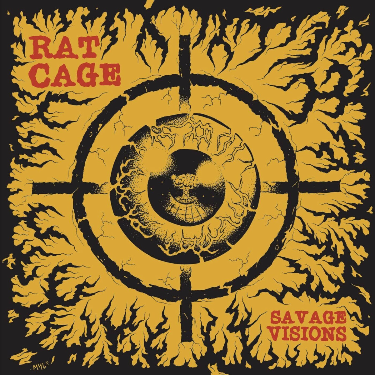 Rat Cage – Savage Visions vinyl record cover