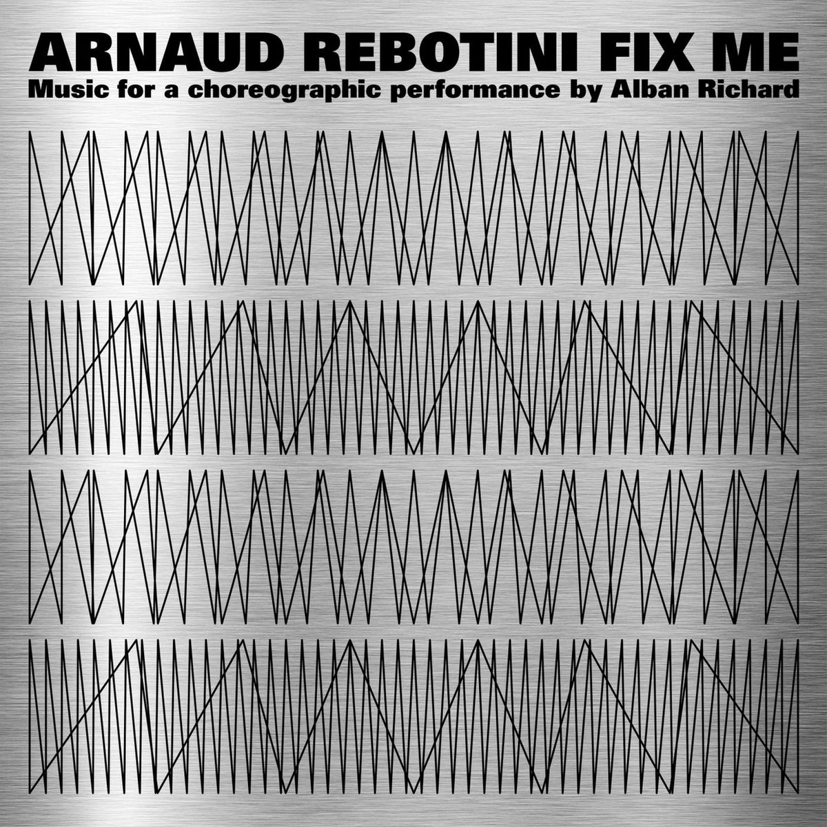 Arnaud Rebotini – Fix Me vinyl record cover