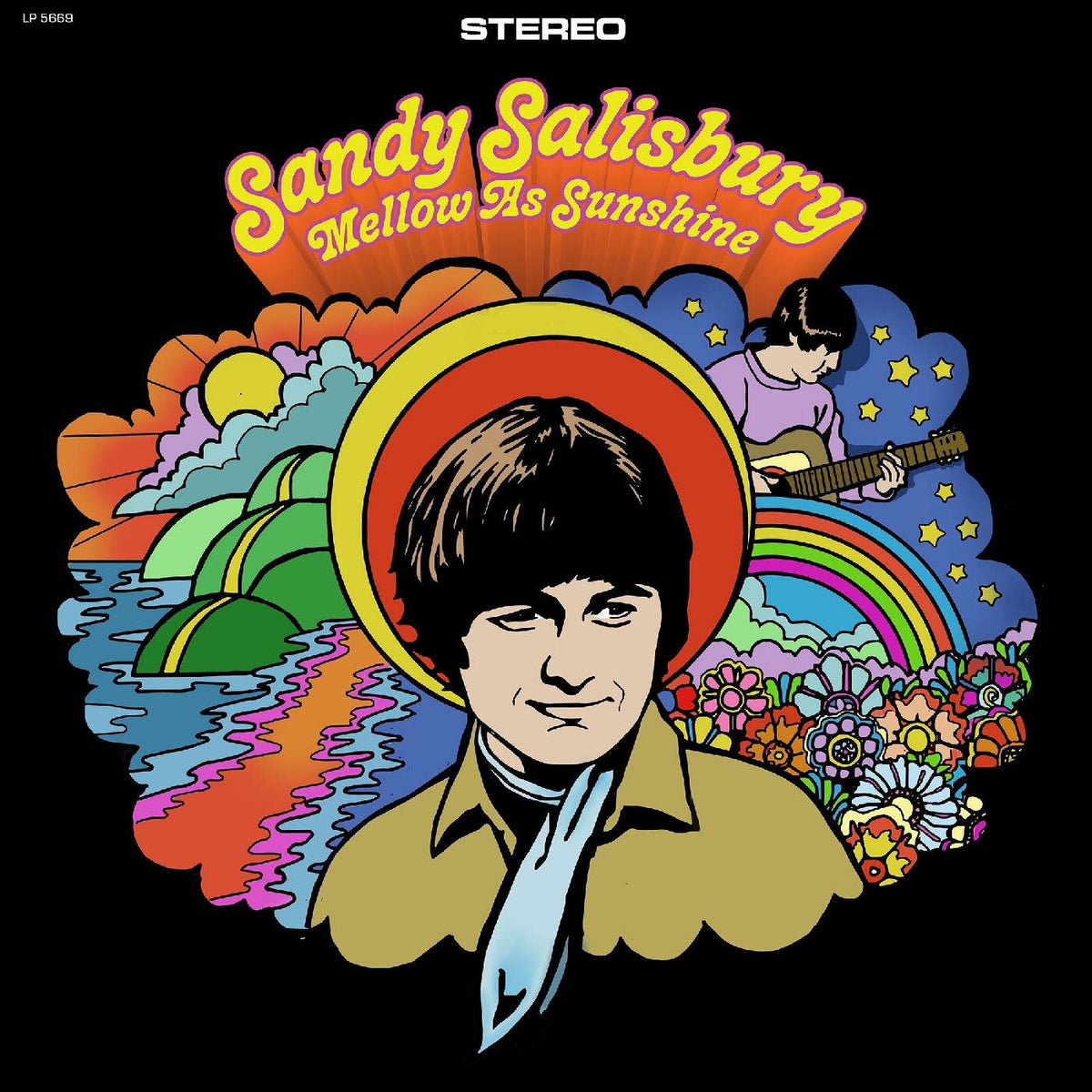 Sandy Salisbury – Mellow As Sunshine vinyl cover