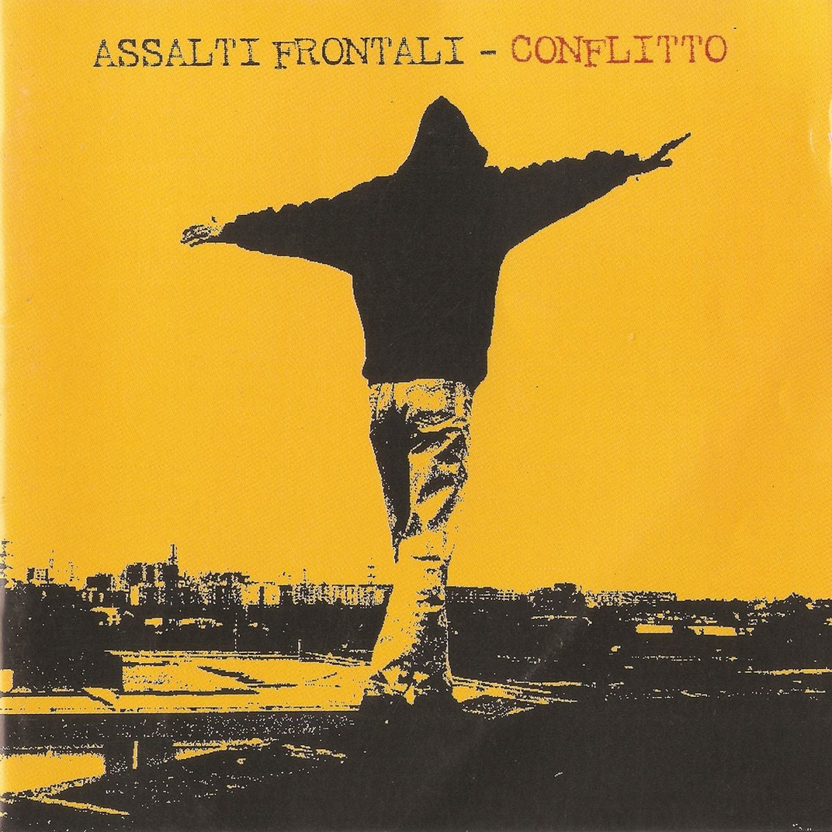 Assalti Frontali – Conflitto vinyl record cover
