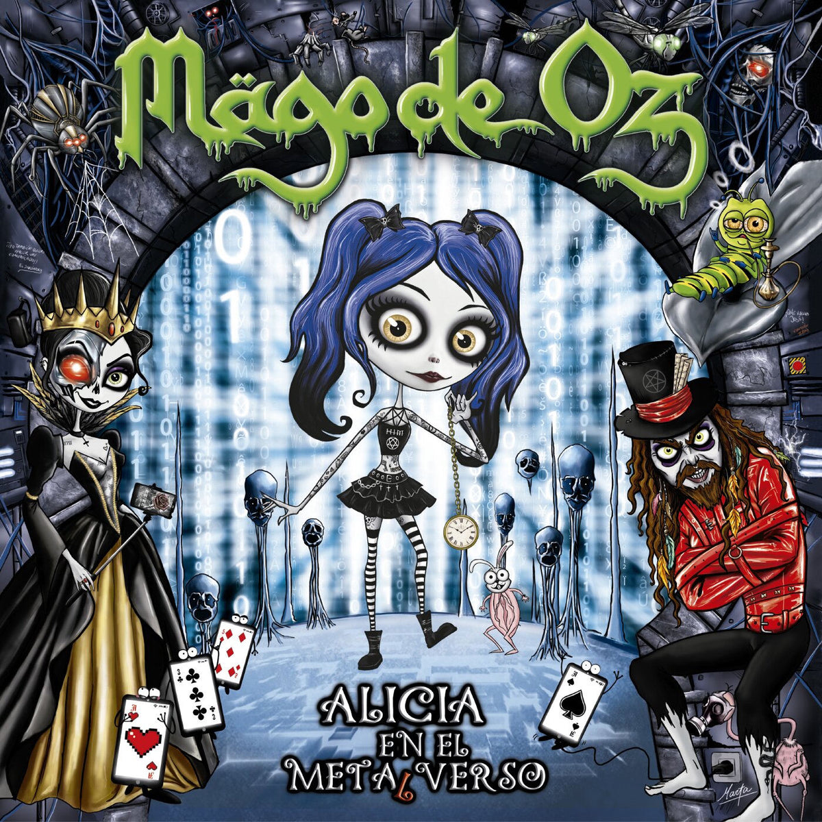 Mago De Oz – Alicia En El Metalverso vinyl record cover